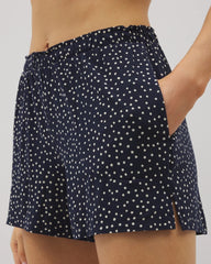DOT OBSESSED NAVY - Pajama Shorts | Soma