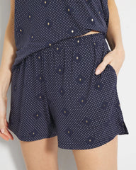 SHINE ON DOT NAVY - Pajama Shorts | Soma