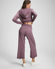 PURPLE FLINT - Cotton Sweater Crop Pant | Soma