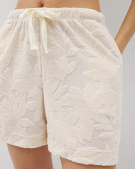 PARCHMENT - Jacquard Terry 5 Inch Short | Soma