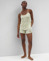 CHILL STRIPE CHAMPAGNE - Cool Nights Pajama Cami | Soma