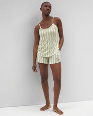 CHILL STRIPE CHAMPAGNE - Cool Nights Pajama Cami | Soma