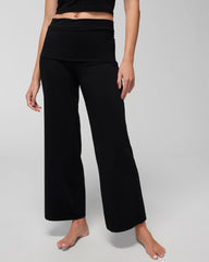BLACK - 24/7 Fold-Over High-Waisted Bottoms | Soma