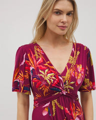 SUNRISE FLORA RED BEAUTY - Pamilla Midi Bra Dress | Soma