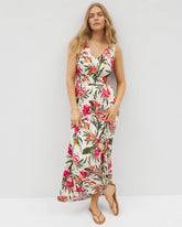 LE TIGRE TROPIC PARCHMENT - Riviera Surplice Maxi Bra Dress | Soma