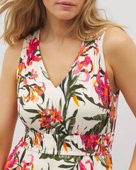LE TIGRE TROPIC PARCHMENT - Riviera Surplice Maxi Bra Dress | Soma
