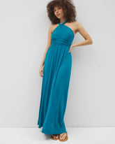 DEEP POSEIDON - Bayside Halter Maxi Bra Dress | Soma