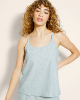 IDYLLIC BLUE CROSSDYE - Pajama Cami | Soma