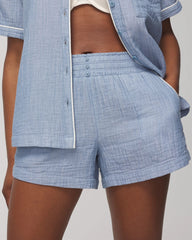 CROSSDYE VINTAGE INDIGO - Pajama Shorts | Soma
