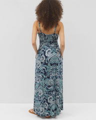 SHOW OFF PAISLEY NAVY - Paradiso Maxi Bra Dress | Soma