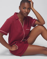 VERMILLION - Short-Sleeve Pajama Top | Soma