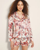 WALK IN THE PARK M CHAMP - Long-Sleeve Notch Collar Pajama Top | Soma