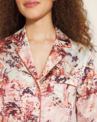 WALK IN THE PARK M CHAMP - Long-Sleeve Notch Collar Pajama Top | Soma