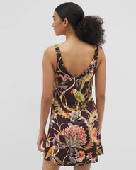 PARROT-DISO PLUME G PLUM - Shirred Strap Chemise | Soma