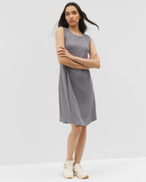 HEATHER CHARCOAL - Rib Lounge Short Dress | Soma