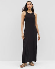 BLACK - High-Neck Lounge Dress | Soma