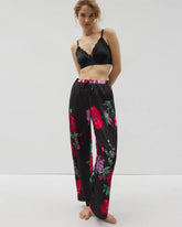 RHAPSODY FLORA G BLACK - Printed Pajama Pants | Soma