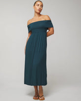 DARK HARBOUR - Off-The-Shoulder Midi Bra Dress | Soma