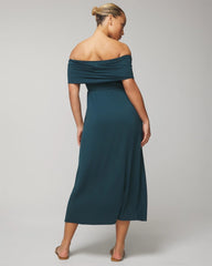 DARK HARBOUR - Off-The-Shoulder Midi Bra Dress | Soma