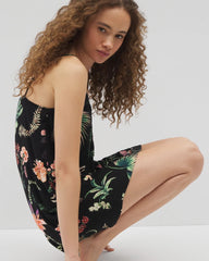 PARADISE PLUMES BLACK - Chemise | Soma