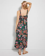 PARROT-ISE LUSH EMERALD - Midi Bra Dress | Soma