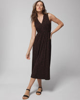 FLEETING FORMS DOLCE VIDA - Tie Back Midi Dress | Soma