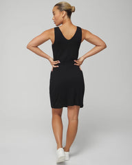BLACK - V-Neck Sneaker Dress | Soma
