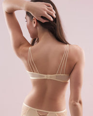 MAPLE SUGAR - Garden Party Unlined Balconette Bra | Soma