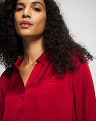PAINT THE TOWN RED - Long-Sleeve Sleep Shirt | Soma