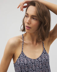 PLENTIFUL PIECES NAVY - Strappy Sleepshirt | Soma