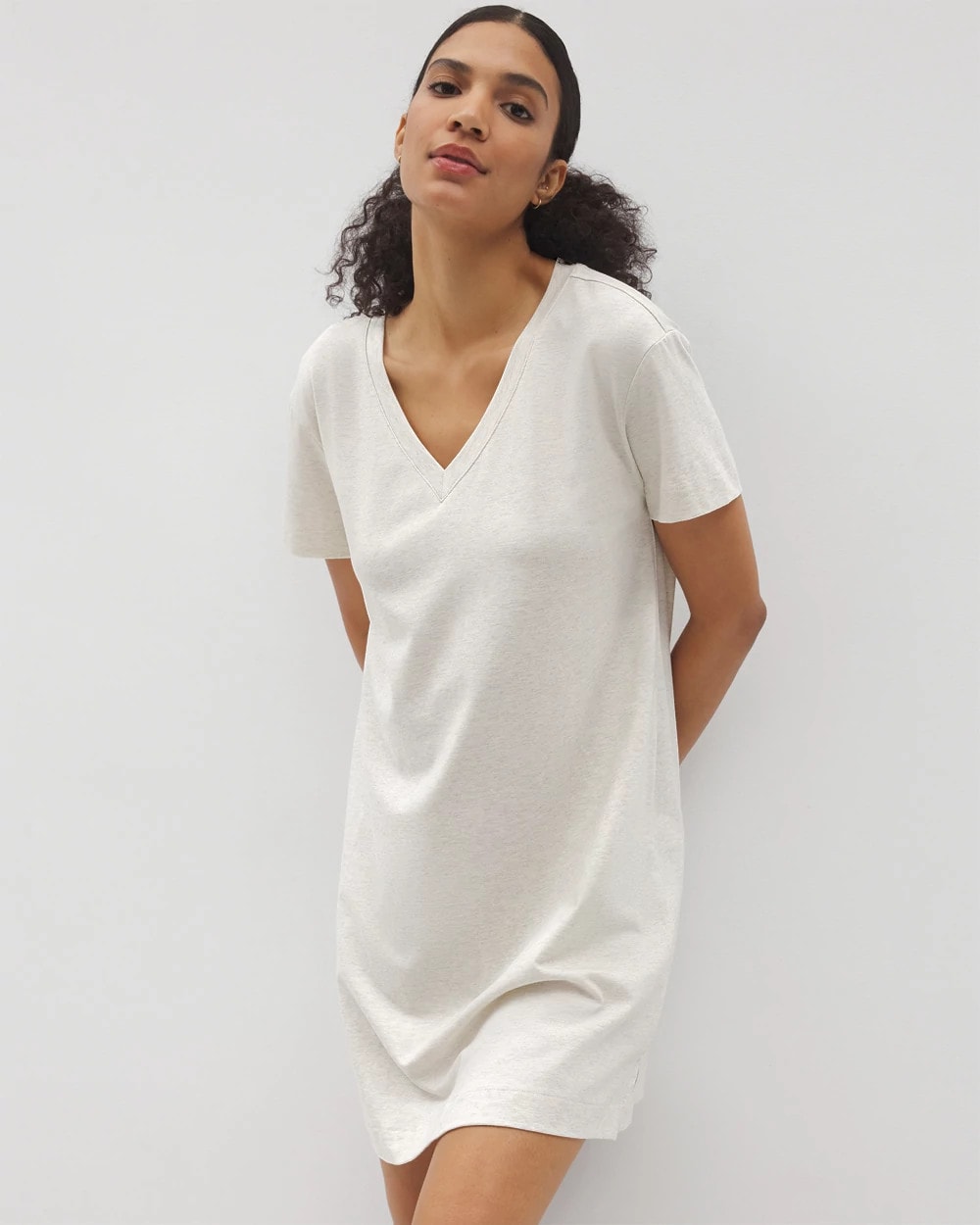 HEATHER CRYSTAL - Short-Sleeve Sleepshirt | Soma