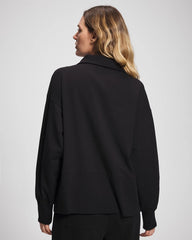 BLACK - Essential Terry Jacket | Soma