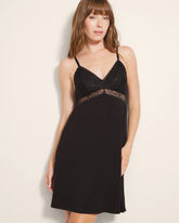 BLACK - Soft Support Lace Chemise | Soma