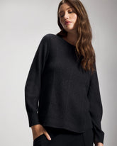 MIDNIGHT SKIES - Shimmer Cable Knit Sweater | Soma