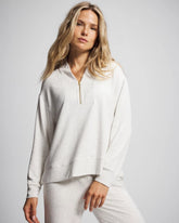 HEATHER DREAM - Ultrasoft Fleece Quarter Zip Sweatshirt | Soma