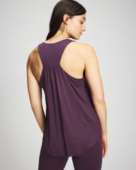 PLUM PERFECT - Soft Jersey Racerback Bra Tank | Soma