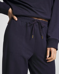 DEEP INDIGO - Essential Terry Straight Leg Pants | Soma