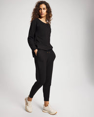 BLACK - Essential Terry Jogger | Soma