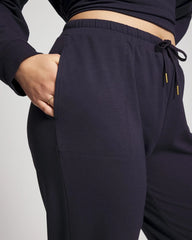 DEEP INDIGO - Essential Terry Jogger | Soma