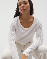 OPTIC WHITE - Long-Sleeve Top | Soma