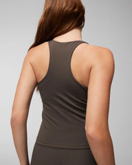 DARK GRAY OLIVE - 24/7 Racerback Bra Tank | Soma
