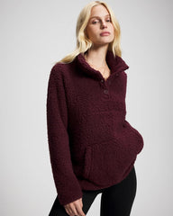MERLOT - Sherpa Pullover | Soma