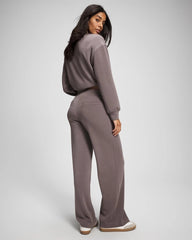 DARK TAUPE - Modern Modal Straight Leg Pant | Soma