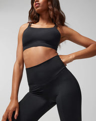 BLACK - 24/7 High-Waist Mini Flare Leggings | Soma