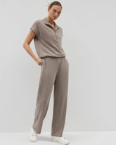 SMOKED TRUFFLE - Wide Leg Pant | Soma