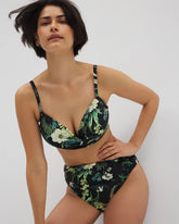 TROPICAL TWIST BLACK - Twist Bikini Top | Soma