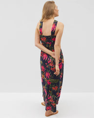LE TIGRE TROPIC NAVY - Bayside Halter Maxi Bra Dress | Soma