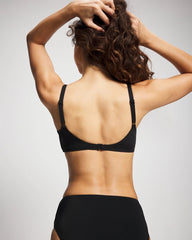 BLACK - Tie Front Bikini Top | Soma