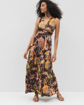 PARROT-DISO PLUME G FR - Goddess Tiered Maxi Dress | Soma