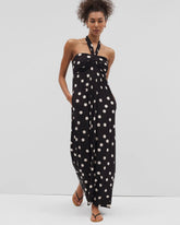 MOVEMENT DOT BLACK - Retreat Maxi Bra Dress | Soma